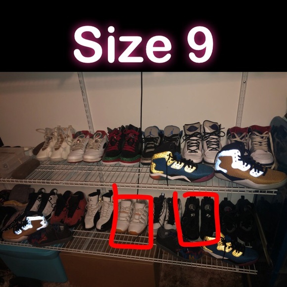Shoes in mins size 7.5-9 Jordan’s and Nike - Picture 5 of 7